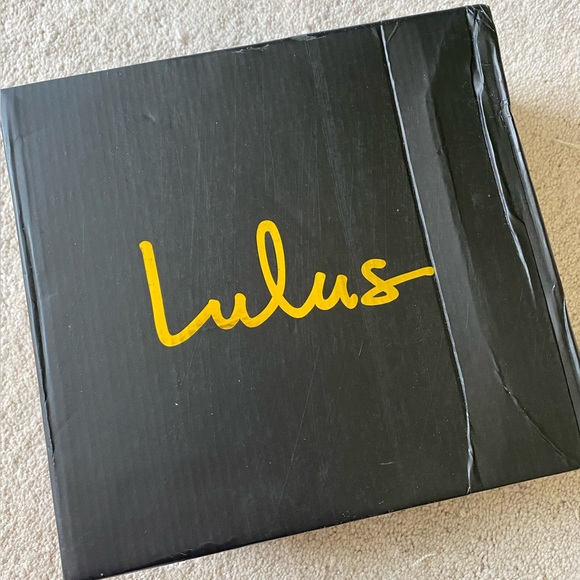 NWT Lulus Sexy Black Heels- Ledah - Picture 6 of 9